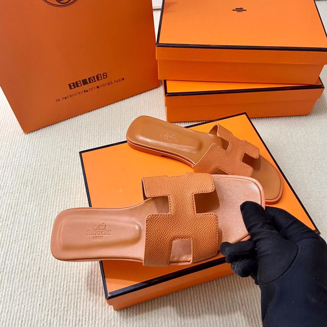 에르메스 올수공 오란 슬리퍼 샌들 앱송 87